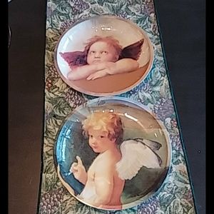 NWT Angel Deep Tin Dishes